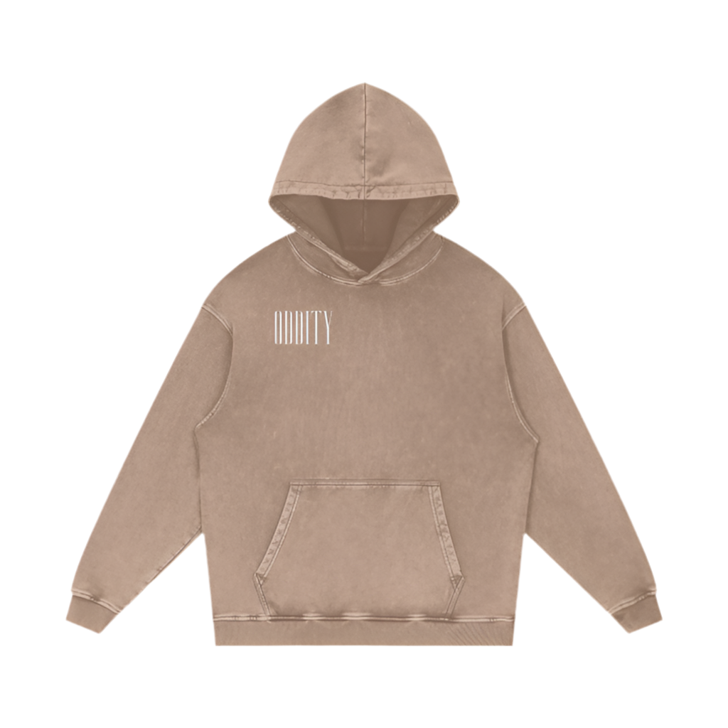 Acid Wash Oversize Hoodie